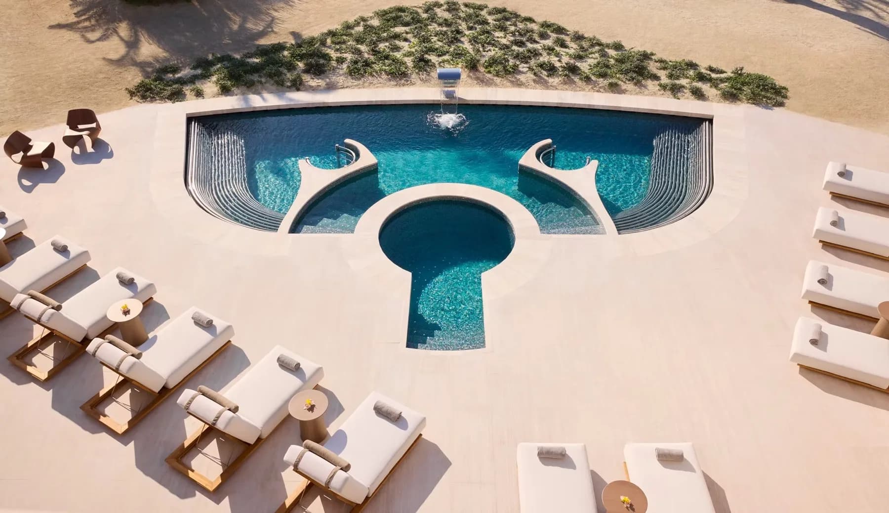 Shebara Resort terrace on Sheybarah Island